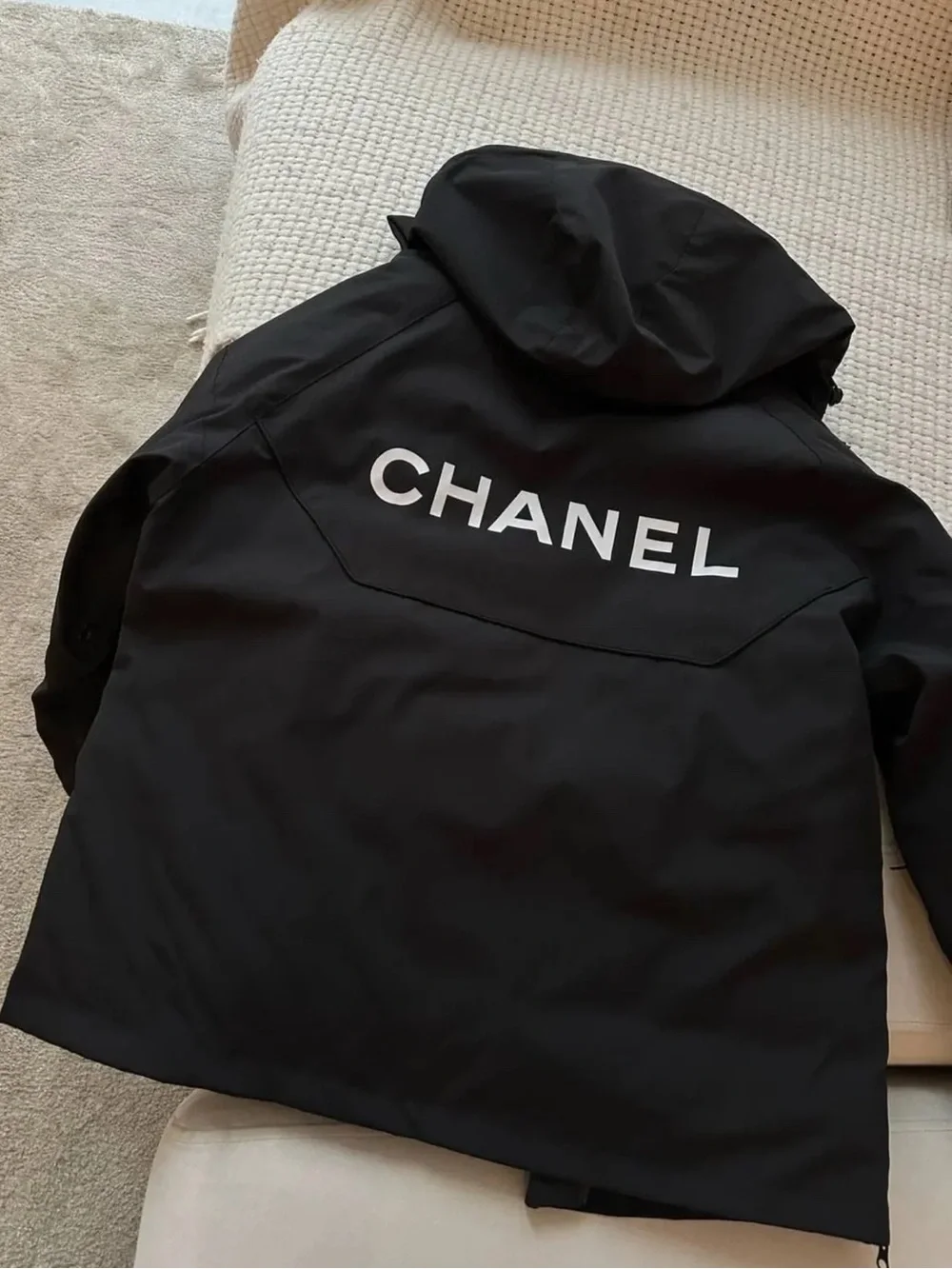 Chanel Women's Black Jacket Oversized
